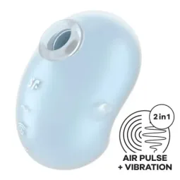 Satisfyer Cutie Ghost Blue klitora stimulators