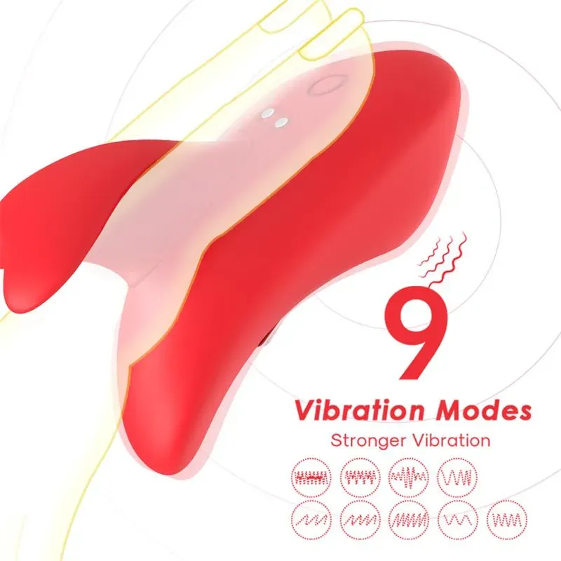 URBAN SKY pirksta vibrators ar 9 režīmiem