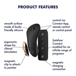 Satisfyer Little Secret Connect App – seksa rotaļlieta