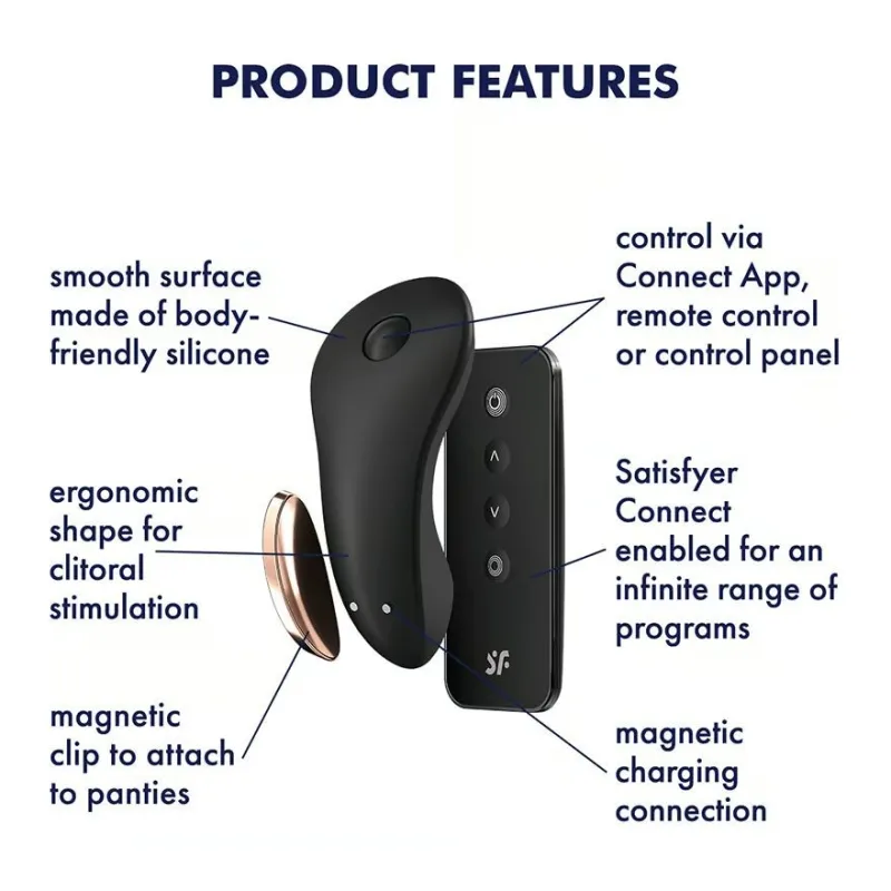 Satisfyer Little Secret Connect App – seksa rotaļlieta