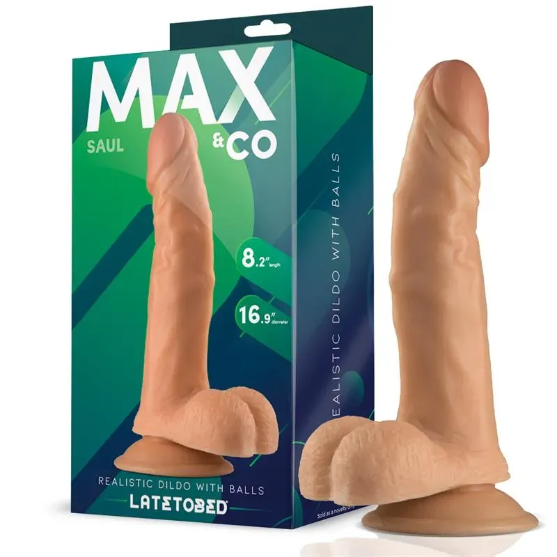 MAX & CO Saul reālistisks dildo 21 cm