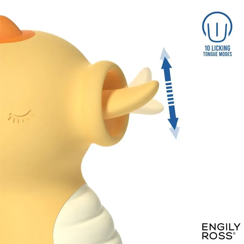 ENGILY ROSS Seaboo vibrators ar mēli