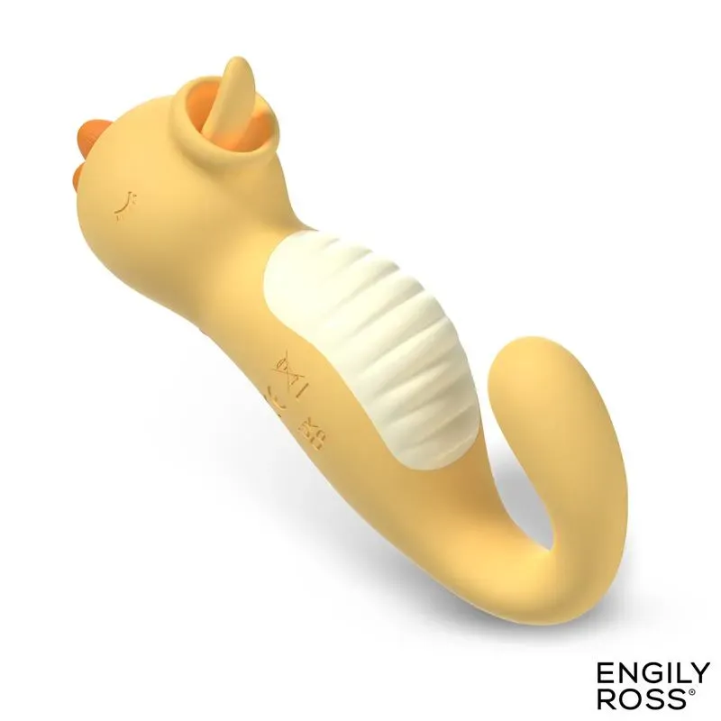 ENGILY ROSS Seaboo vibrators ar mēli
