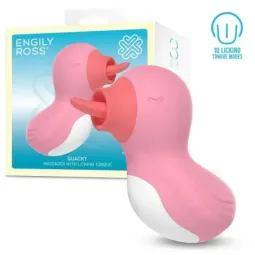 ENGILY ROSS Quacky klitora stimulators ar mēli