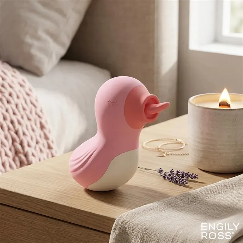 ENGILY ROSS Quacky klitora stimulators ar mēli