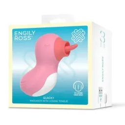 ENGILY ROSS Quacky klitora stimulators ar mēli