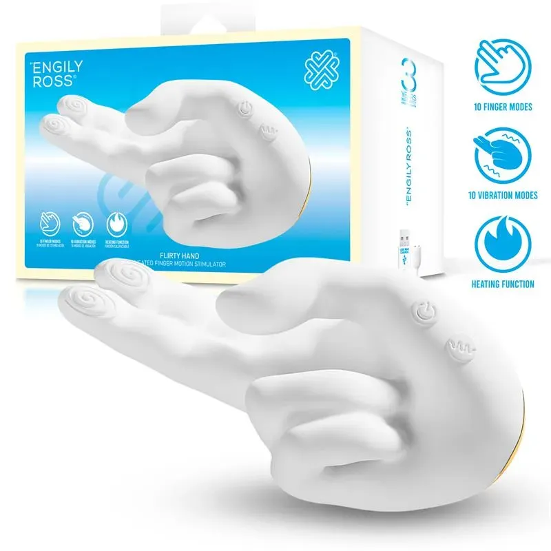 ENGILY ROSS Flirty Hand stimulators ar sildīšanu