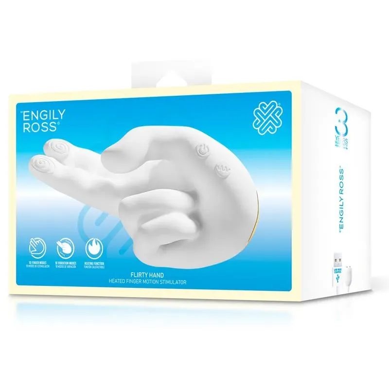 ENGILY ROSS Flirty Hand stimulators ar sildīšanu