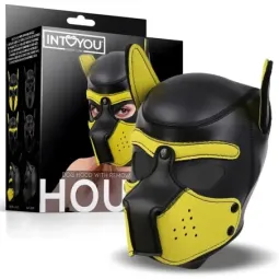 INTOYOU BDSM LINE Hound neoprēna suņa maska