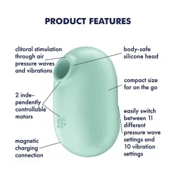 Satisfyer Pro To Go 2 – klitora stimulators | Noks.lv