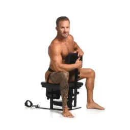 MASTER SERIES Pleasure Throne orālā seksa krēsls