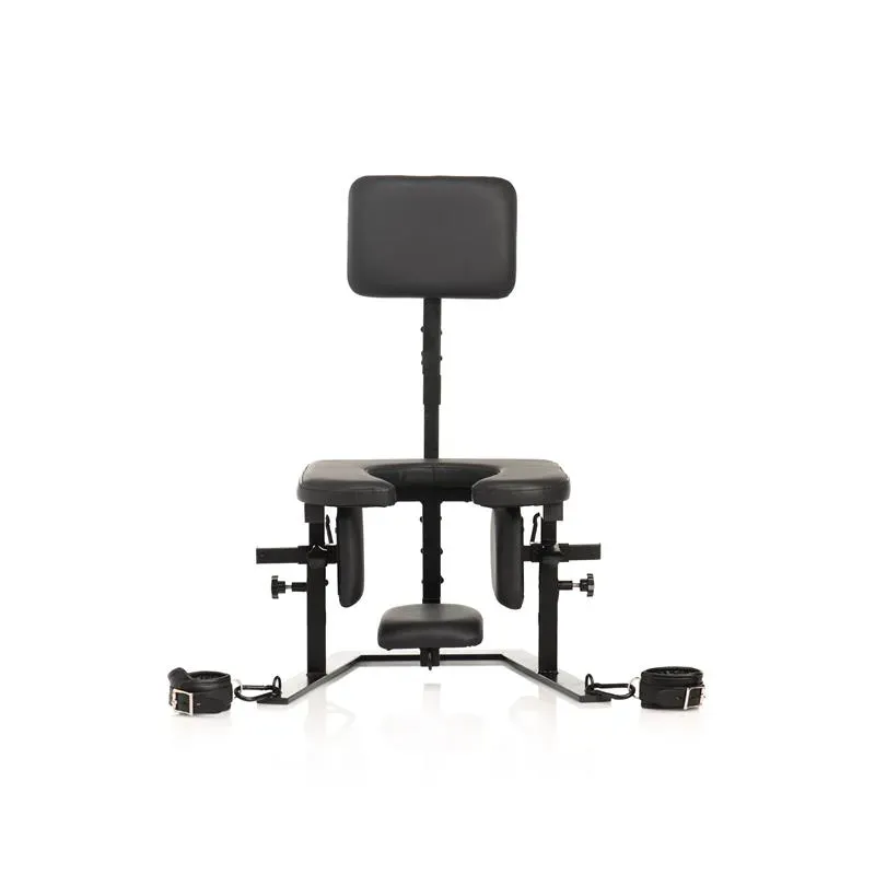 MASTER SERIES Pleasure Throne orālā seksa krēsls