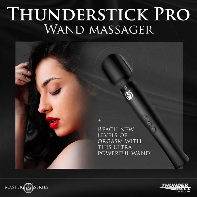 MASTER SERIES Thunderstick Pro masāžas zizlis
