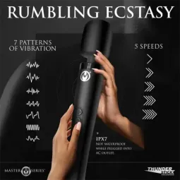 MASTER SERIES Thunderstick Pro masāžas zizlis