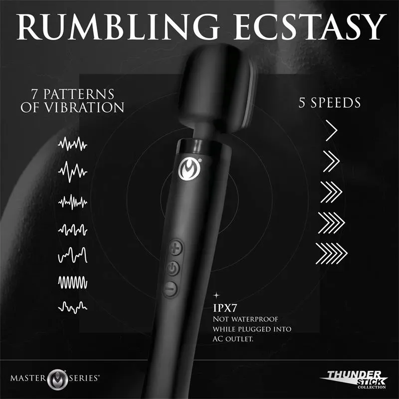 MASTER SERIES Thunderstick Pro masāžas zizlis