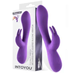 INTOYOU Mauve trušu vibrators, silikons