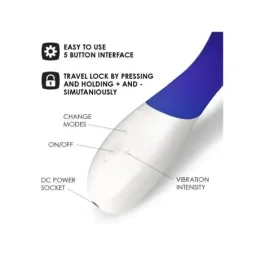LELO MONA Wave G-punkta vibrators, Midnight Blue