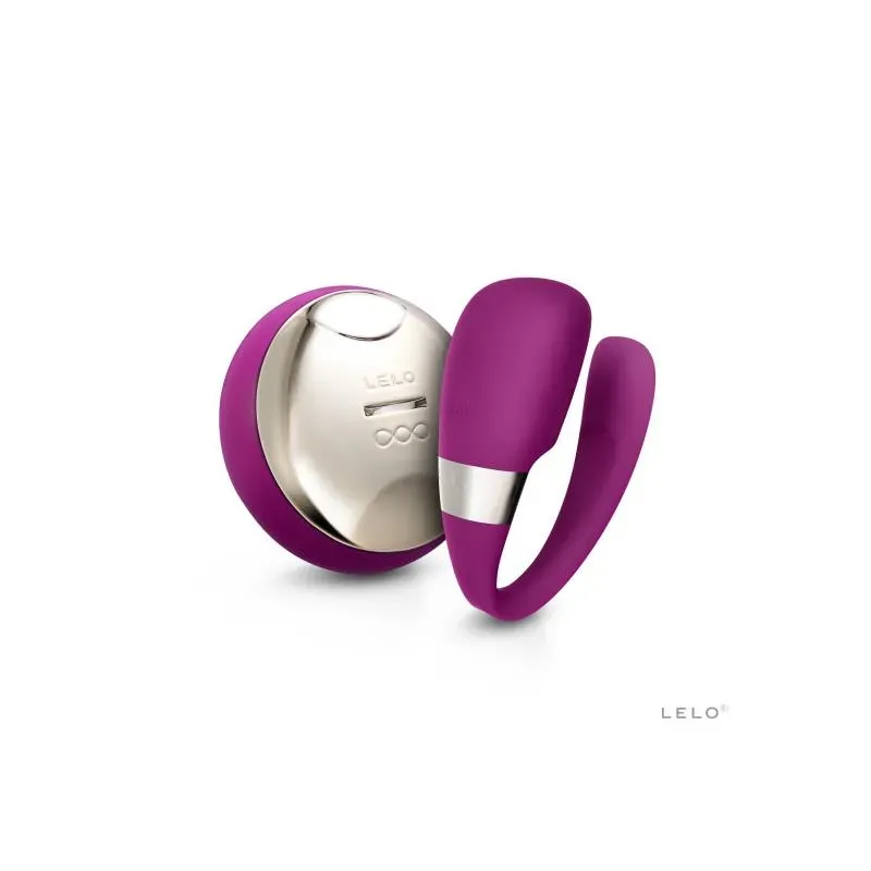 LELO TIANI 3 Deep Rose pāru vibrators ar pulti