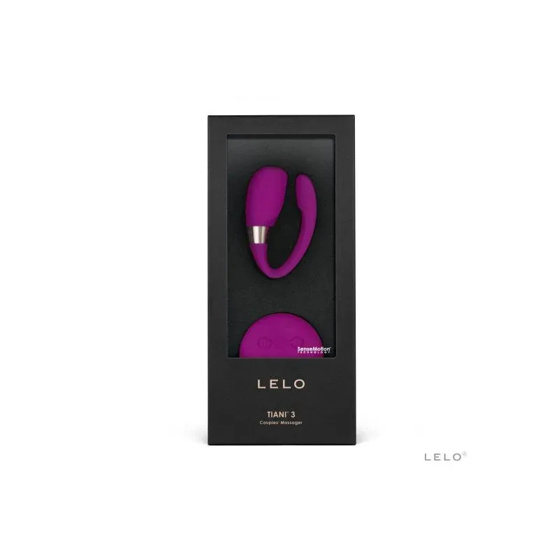LELO TIANI 3 Deep Rose pāru vibrators ar pulti