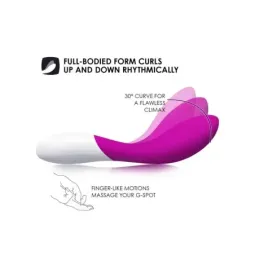 LELO MONA WAVE G punkta vibrators, Deep Rose