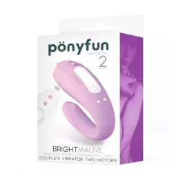 INTOYOU Brightmauve pāru vibrators ar pulti
