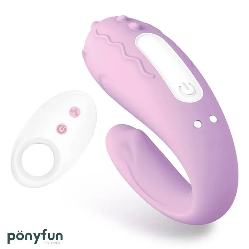 INTOYOU Brightmauve pāru vibrators ar pulti