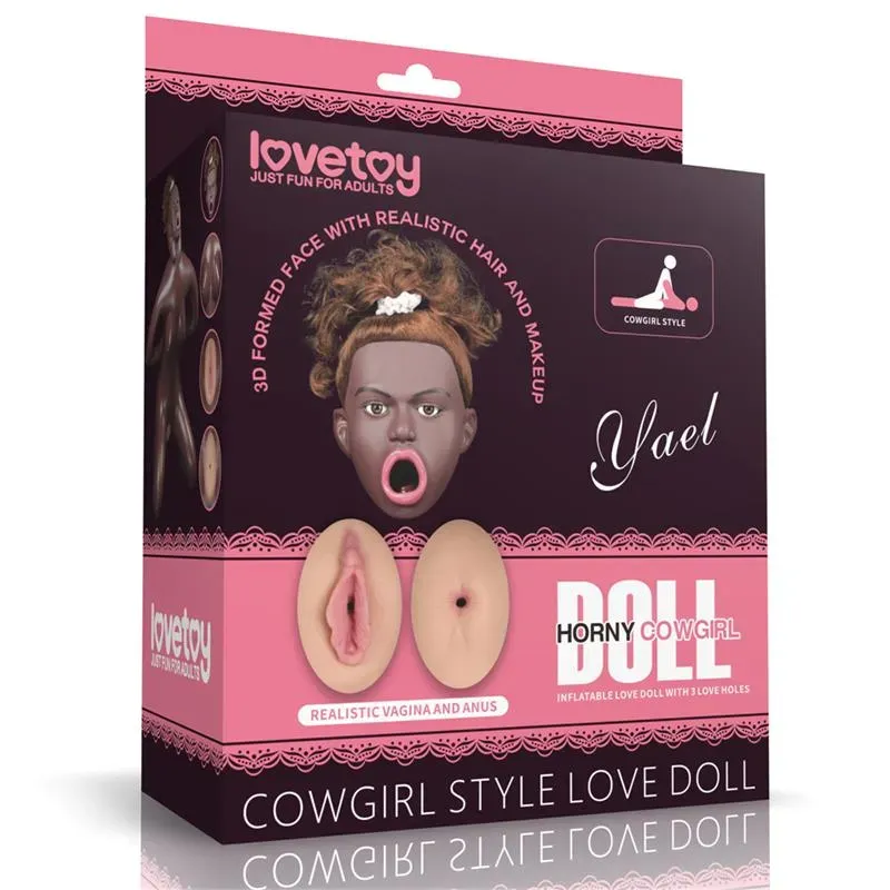 LOVETOY Cowgirl Style piepūšamā mīlas lelle