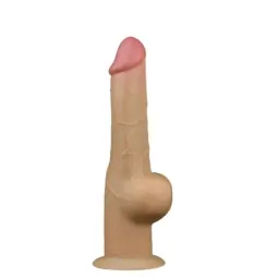 LOVETOY Dual Layered Dildo 9.5 silikona dildo