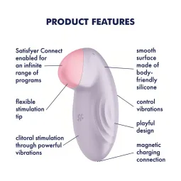 Satisfyer Tropical Tip Connect App – klitora stimulators