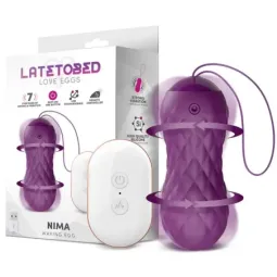 Latetobed Nima vibrējošā ola ar tālvadību