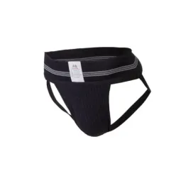AMORABLE Jock Black džokstraps ar platu jostu