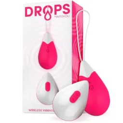 DROPS vibrējošā olīte ar tālvadības pulti