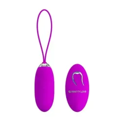 PRETTYLOVE Joanna USB vibrējošā olīte ar pulti