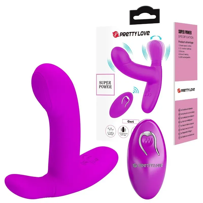 PRETTYLOVE Geri vibrators ar pulti