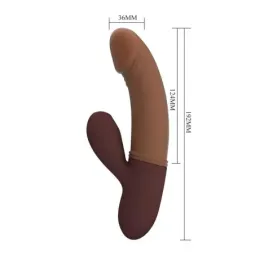 PRETTYLOVE Kane vibrators ar klitora sūkni