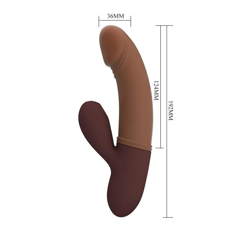PRETTYLOVE Kane vibrators ar klitora sūkni