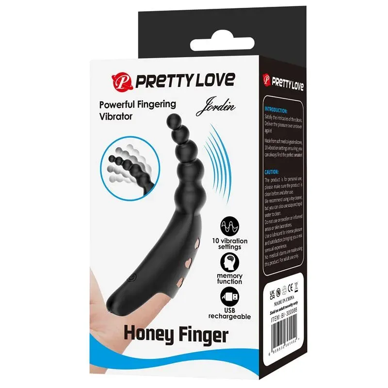 PRETTYLOVE Jordin pirksta vibrators