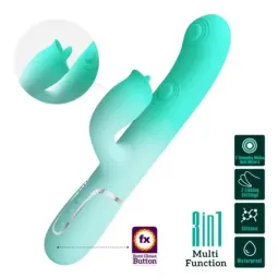 PRETTYLOVE Gigi Rabbit trušu vibrators