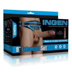 LOVETOY Ingen strap-on ar dobu dildo XS/S/M
