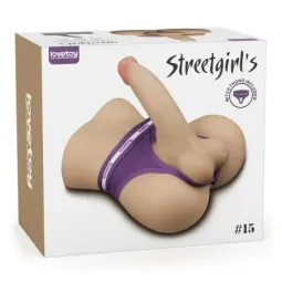 LOVETOY Streetgirls 15 masturbators ar dildo