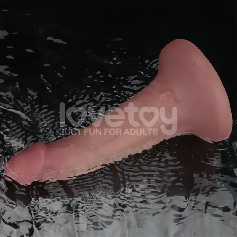 LOVETOY Dual Density vibrējošs dildo 16 cm