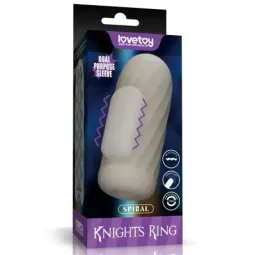 LOVETOY Knights Ring vibrējoša penisa uzmava