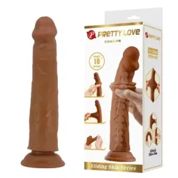 PRETTYLOVE Sharife reālistiskais dildo 25 cm