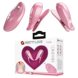 PRETTYLOVE Cailey krūšugalu spailes ar vibrāciju