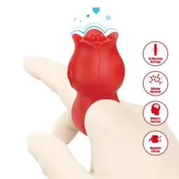 PRETTYLOVE Jae Rose pirkstu vibrators