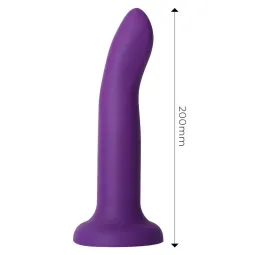 Krāsu mainošs dildo, no violeta uz rozā, 21 cm | Noks.lv