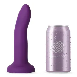 Krāsu mainošs dildo, no violeta uz rozā, 17 cm | Noks.lv